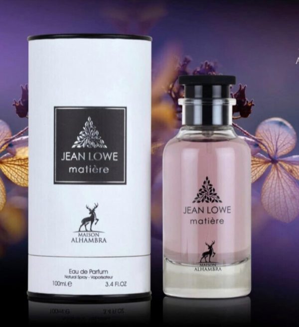 MAISON ALHAMBRA JEAN LOWE MATIERE EAU DE PARFUM PARA MUJER 100 ML compra online perfumes orientales arabes unisex en Perfumes Sinfonía