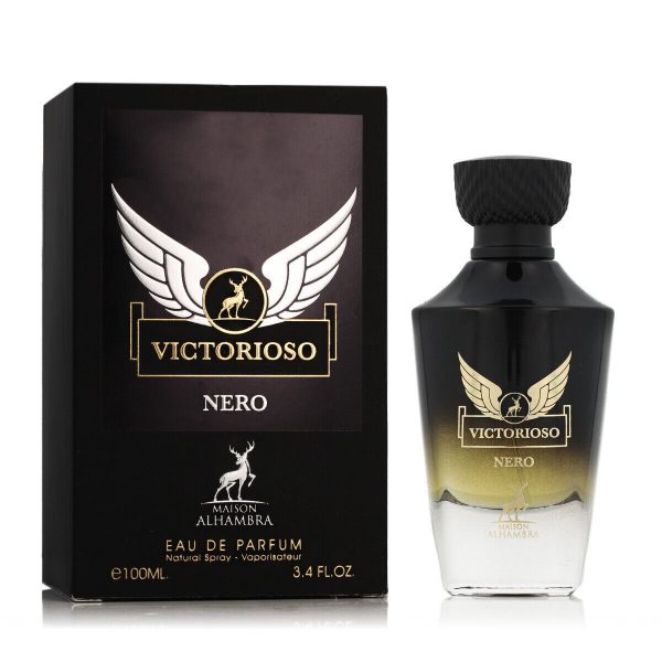Maison Alhambra Victorioso NERO (Victory) Eau de Parfum para Hombre 100 Ml, comprar online perfume árabe para hombre, Perfumes Sinfonia