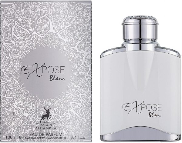 Maison Alhambra Expose Blanc Eau de Parfum Unisex 100 Ml Perfumes Árabes Unisex Perfumes Sinfonía tienda online de perfumes árabes de nicho