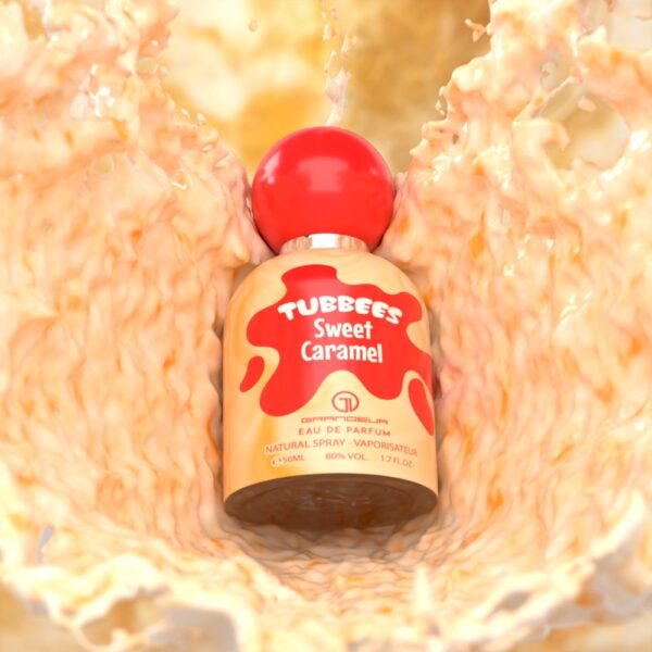 Grandeur Tubbees Sweet Caramel Eau de Parfum Unisex 50 Ml - Imagen 4