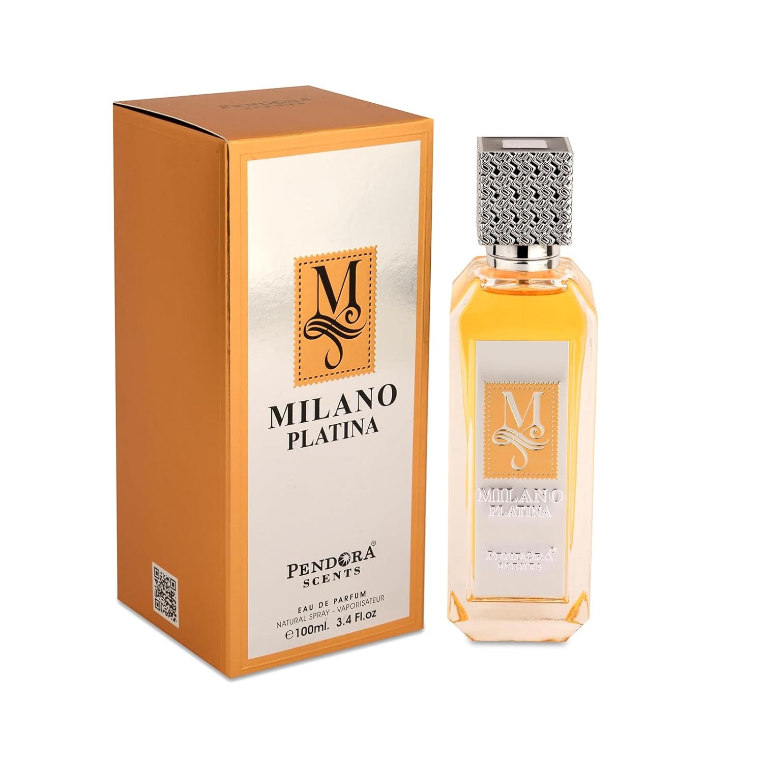 Pendora Scents Milano Platina Eau De Parfum para Hombre 100 Ml