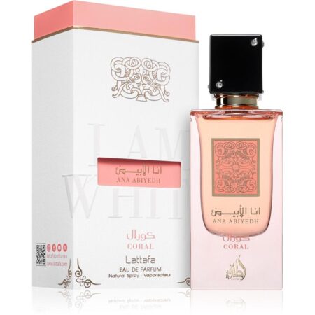 Lattafa Ana Abiyedh Coral Eau de Parfum Unisex 60 Ml