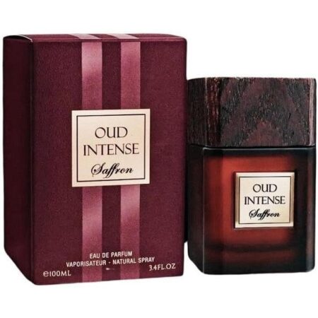 Fragrance World Oud Intense Saffron Eau de Parfum para Hombre 100 Ml