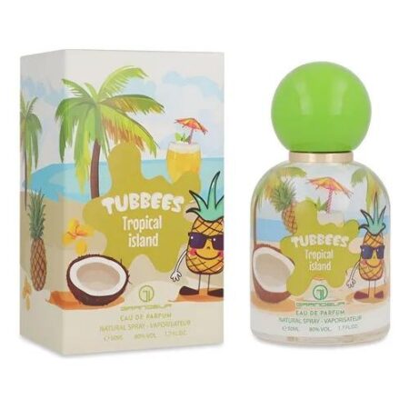 Tubbees Tropical Island Eau de Parfum Unisex 50 Ml