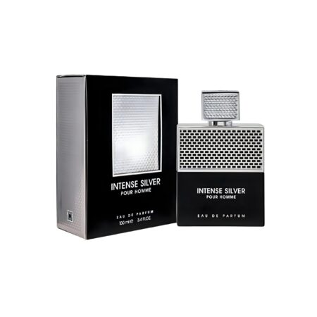 FRAGRANCE WORLD Intense Silver Pour Homme Eau de Parfum 100 Ml