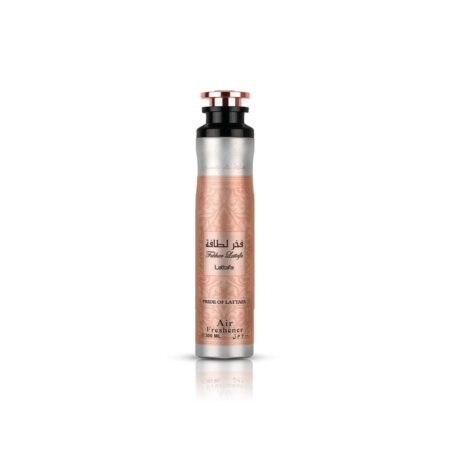 Lattafa Fakhar Rose Air Freshener Ambientador Árabe En Spray 300ML Ambientador Concentrado Para Hogar