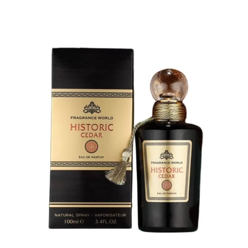 Fragrance World Historic Cedar Eau de Parfum Unisex 100 Ml