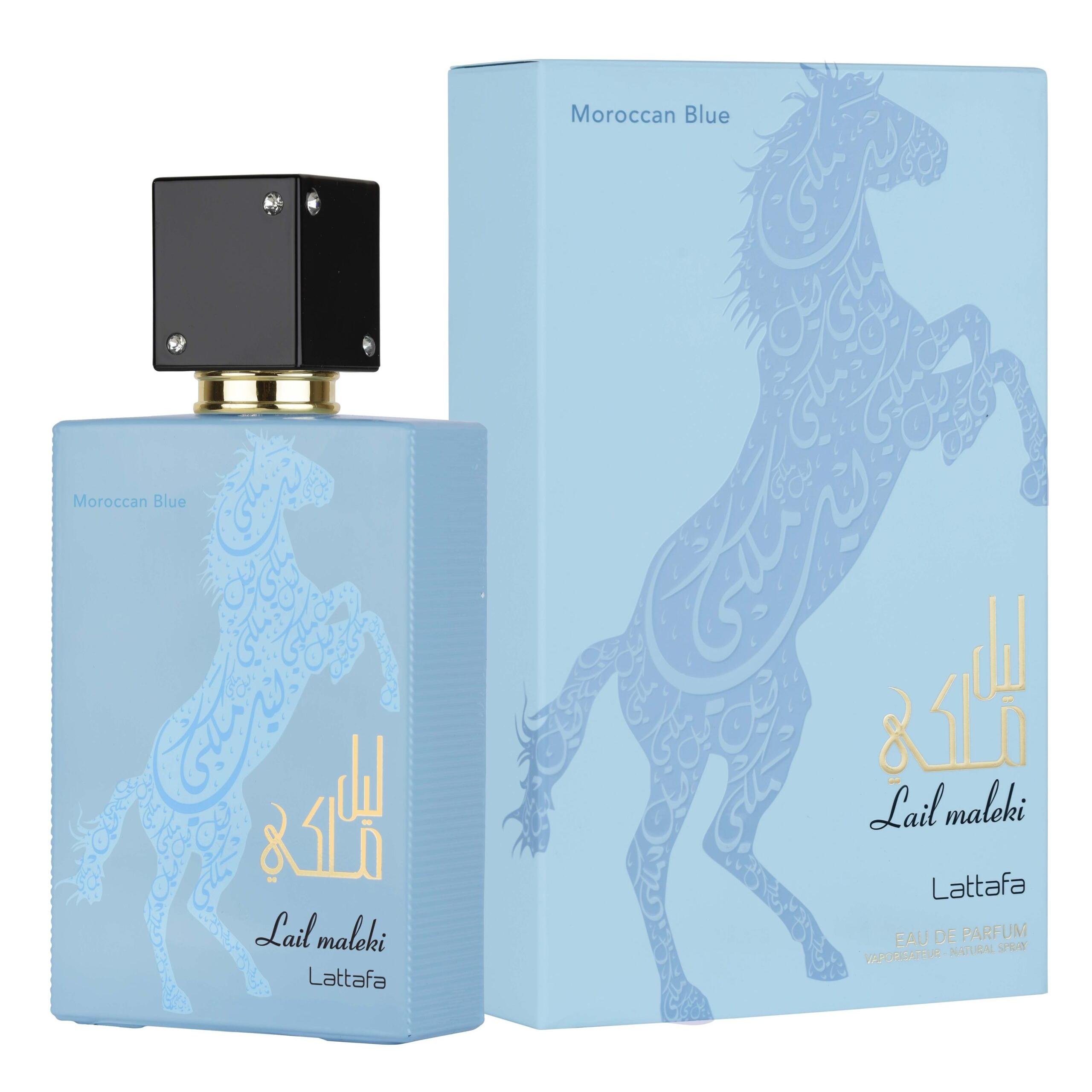 Lattafa Lail Maleki Moroccan Blue Eau de Parfum Unisex 100 Ml