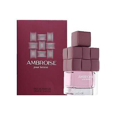 Fragrance World Ambroise Pour Femme Eau de Parfum 100 Ml