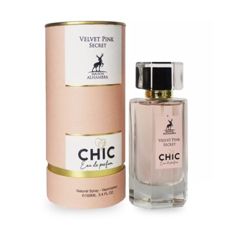 Maison Alhambra Chic Velvet Pink Secret Maison Eau de Parfum para Mujer 100 Ml