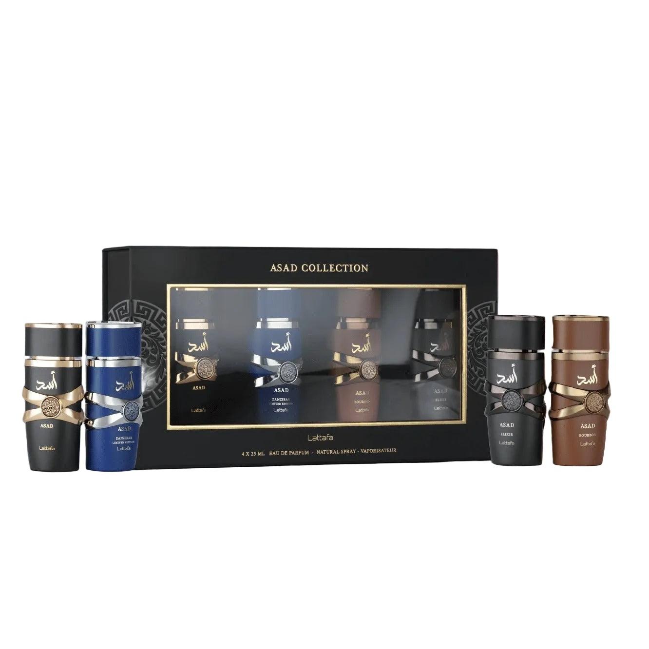 Lattafa Asad Collection Eau de Parfum Set 4×25 Ml