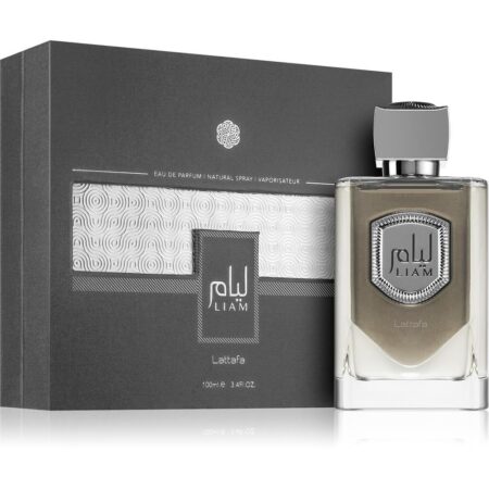 Lattafa Liam Grey Eau de Parfum para hombre 100 Ml