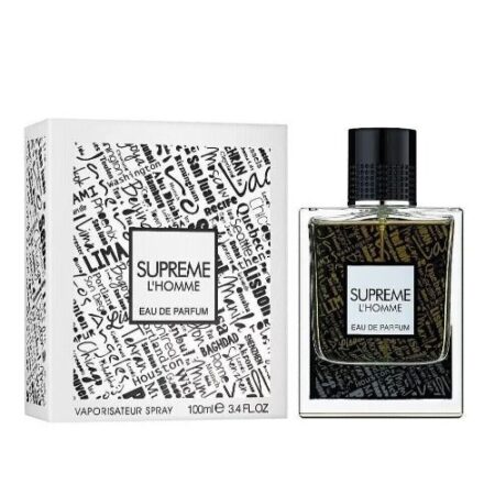 Fragrance World Supreme L'Homme Eau de Parfum 100 Ml