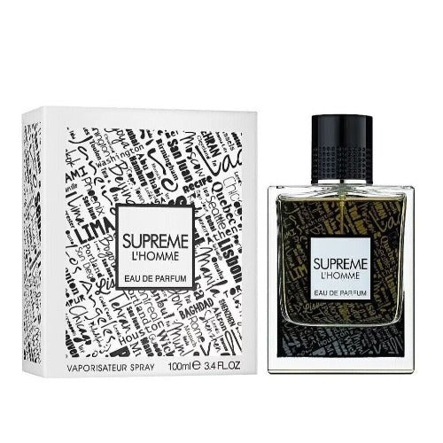 Fragrance World Supreme L'Homme Eau de Parfum 100 Ml