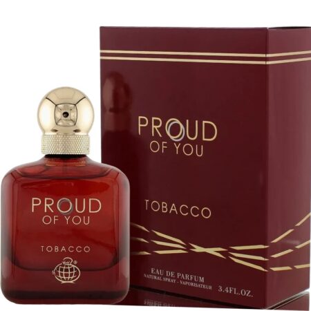 Fragrance World Proud of You Tobacco Eau de Parfum para Hombre 100 Ml
