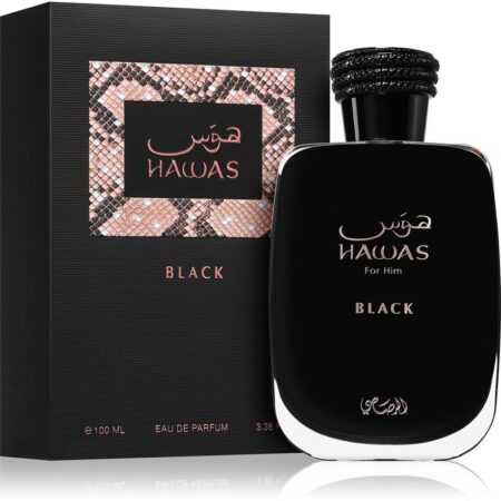 Rasasi Hawas Black Eau de Parfum para Hombres 100 Ml
