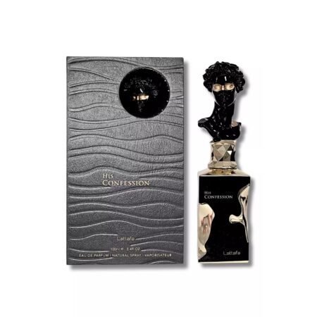 Lattafa His Confession Eau de Parfum para Hombres  100 Ml