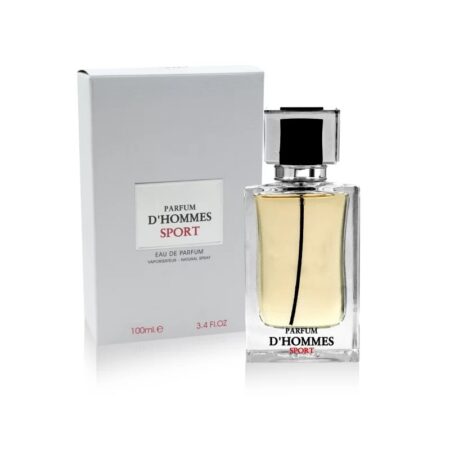 Fragrance World D'Hommes Sport Eau de Parfum para Hombre 100 Ml - Fragancia Fresca y Elegante