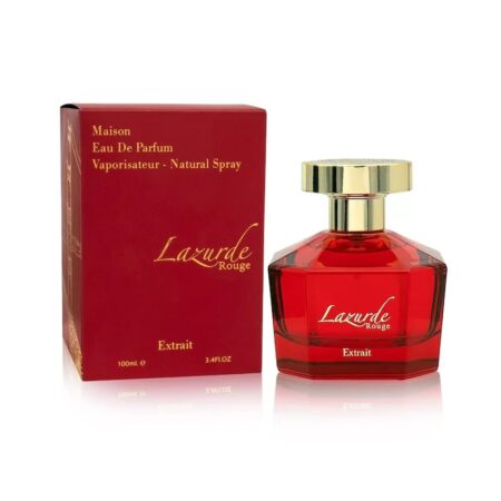 Fragrance World Lazurde Rouge Extrait de Parfum para Mujer 100 Ml - Fragancia de Lujo