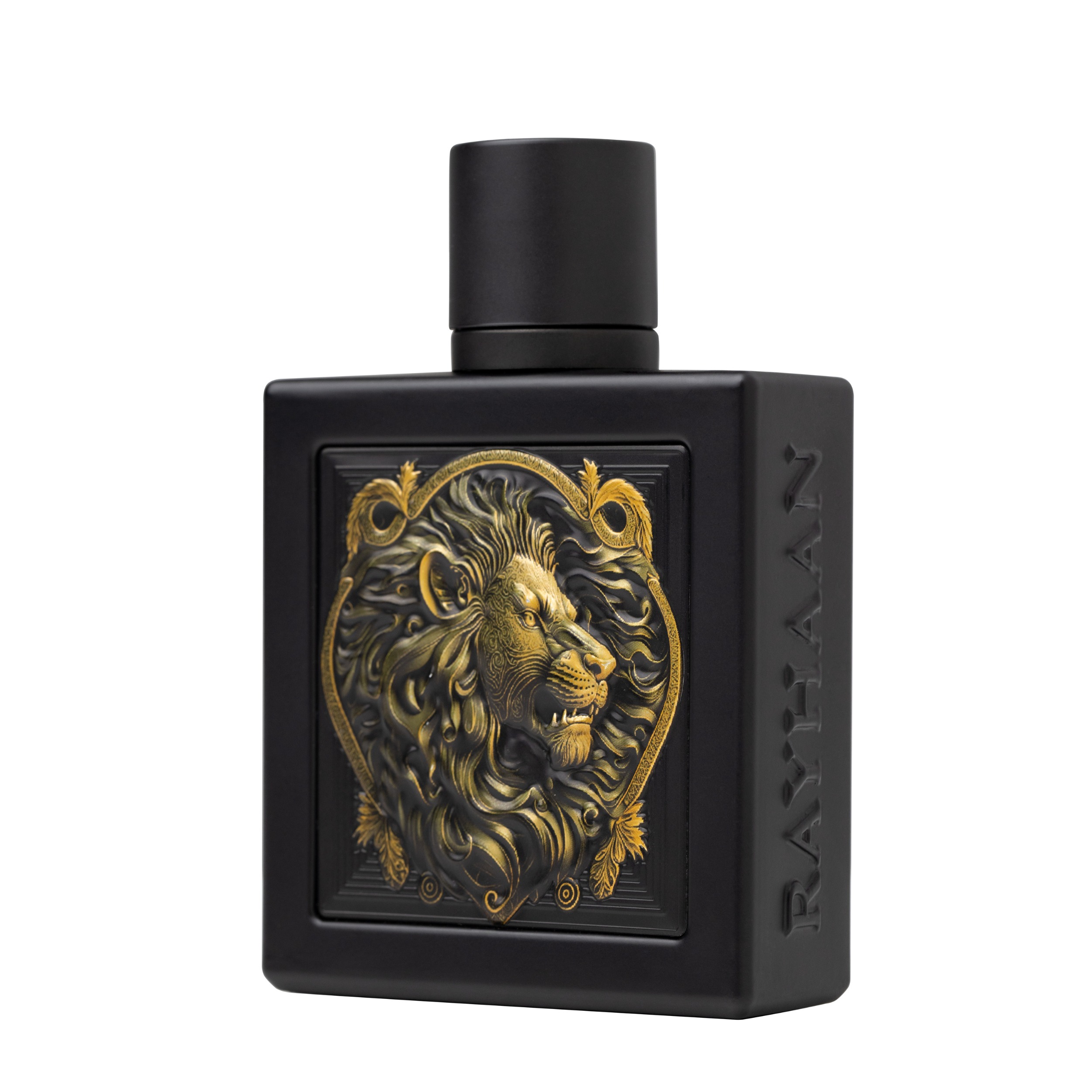 Rayhaan Lion 100ml Eau de Parfum Hombre - Perfume Árabe Oriental Amaderado | Lavanda Bergamota Menta Pera Canela Comino | Larga Duración - Imagen 3