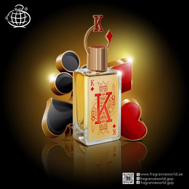 Fragrance World K (King Of Diamonds) Eau de Parfum Unisex 80 Ml - Imagen 3