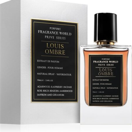 Fragrance World Prive Series Louis Ombre Eau de Parfum para Hombre 70 Ml - Perfume árabe original