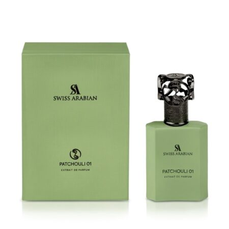 Swiss Arabian Patchouli 01 Extrait de Parfum 50 ml - Perfume Árabe Unisex Amaderado Oriental