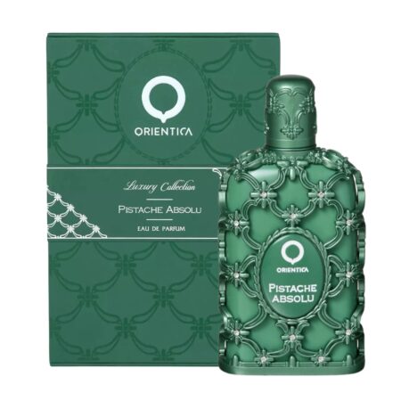 Orientica Pistache Absolu Eau de Parfum 80 ml – Perfume Árabe Unisex Gourmand Pistacho