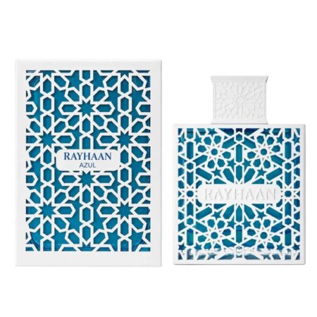 Rayhaan Azul Eau de Parfum para Hombre 100 Ml – Perfume Árabe Amaderado Fresco